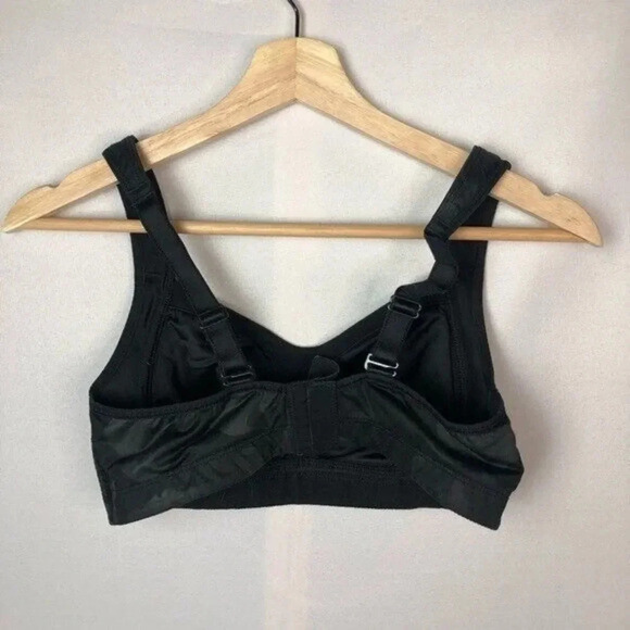 Lululemon Ta Ta Tamer II Sports Bra in Inky Floral Soot Black 34C - Picture 3 of 3
